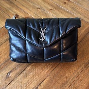 YSL Saint Laurent loulou mini puffer